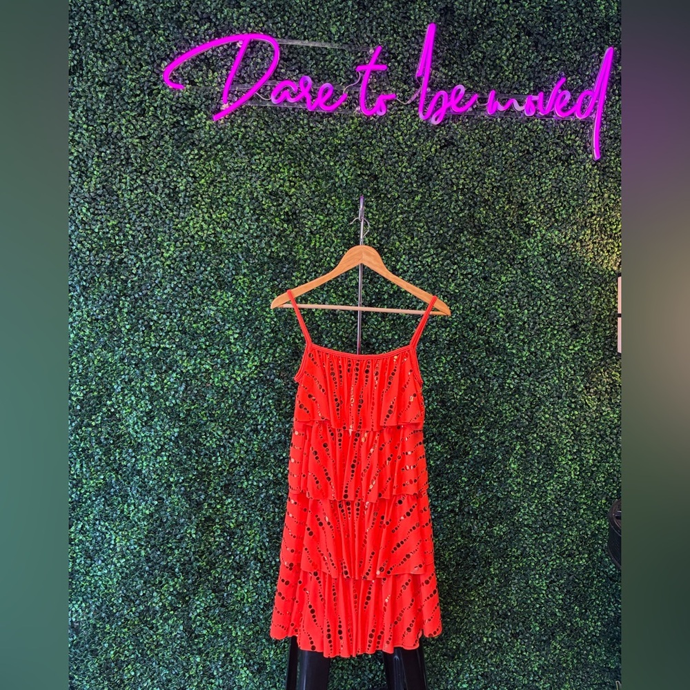 Red Sleeveless Dress